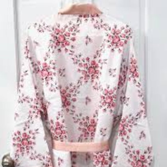 Morgan Lane Robe, Allie in White Floral, L/XL, Brand New - Picture 6 of 10
